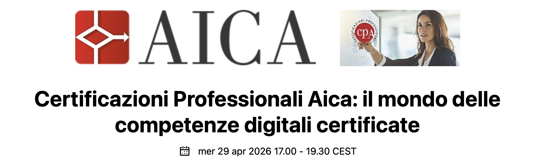 Certificazioni Professionali AICA: il valore delle competenze digitali certificate